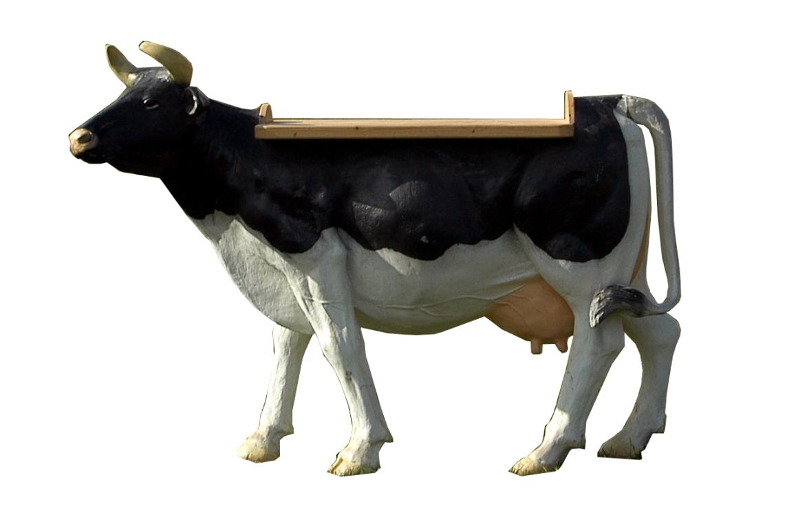 vache tables sans fond