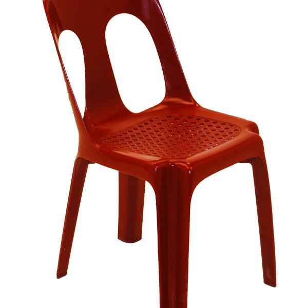 chaise bordeau sans accoudoire