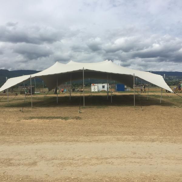 Tentickle 15x20m exterieur pour site
