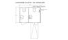 container toilettes toilettes handicapes plan