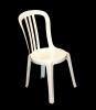 chaise blanc sans accoud